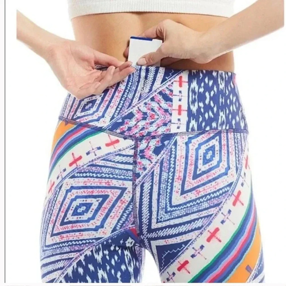 ! NWT - FP MOVEMENT Ashford Lose Control Leggings in Ski Combo - Picture 4 of 4